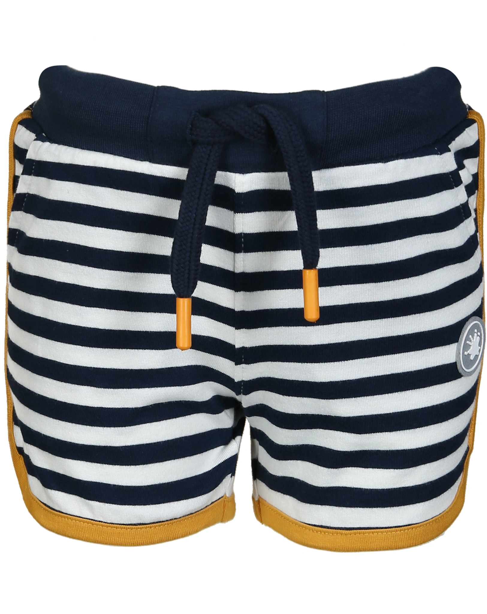 Shorts SUMMER STRIPES in weiß/dunkelblau