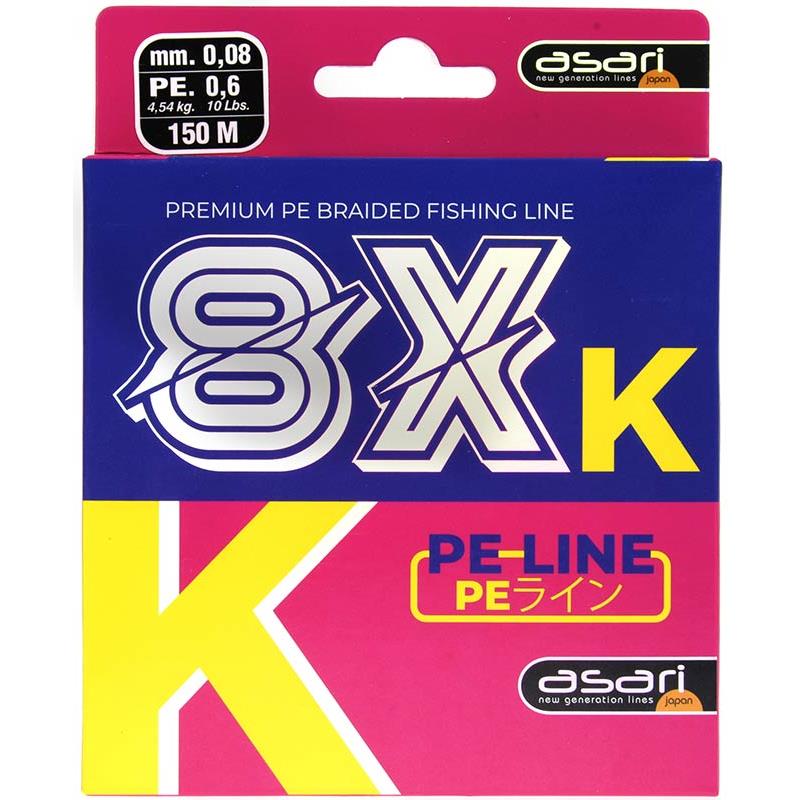 Tresse Asari 8X K - Vert - 275M