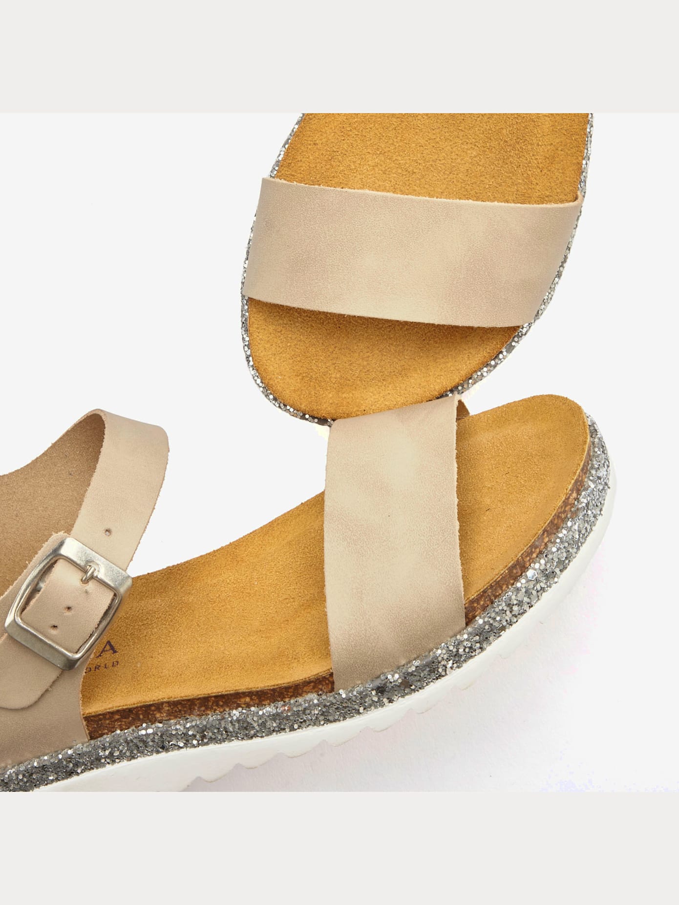 Sandales à brides cuir de qualité