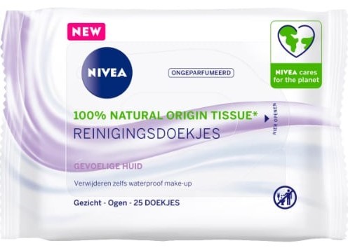 Nivea Reinigingsdoekjes Sensitive 25 Stuks