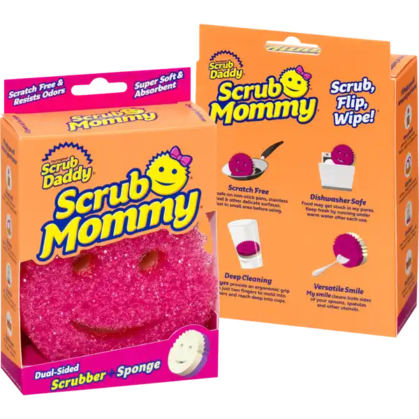 Scrub Mommy doppelseitiger Schrubber + Schwamm