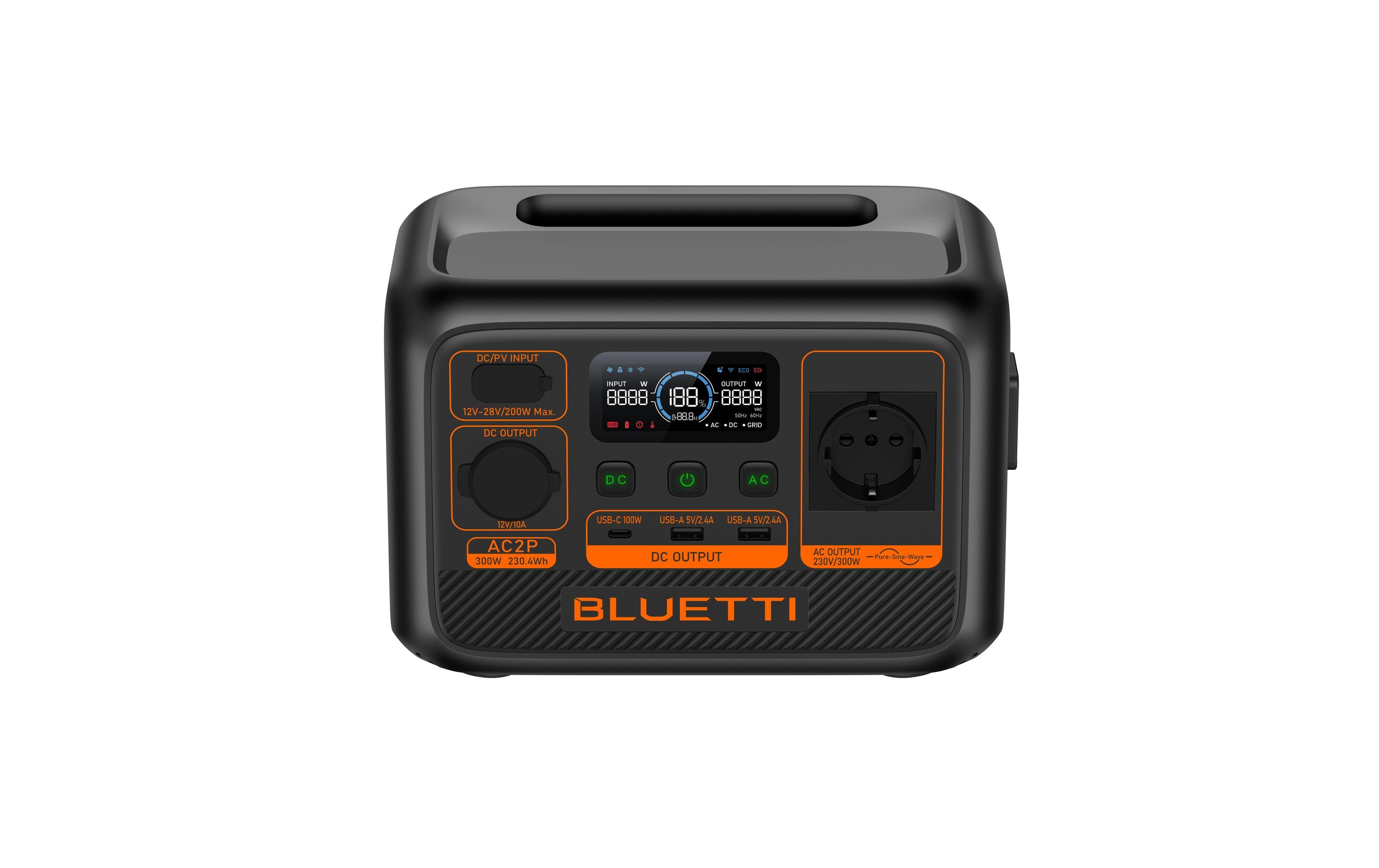 Power Station AC2P 230.4 Wh<br>Tragbare Power Station