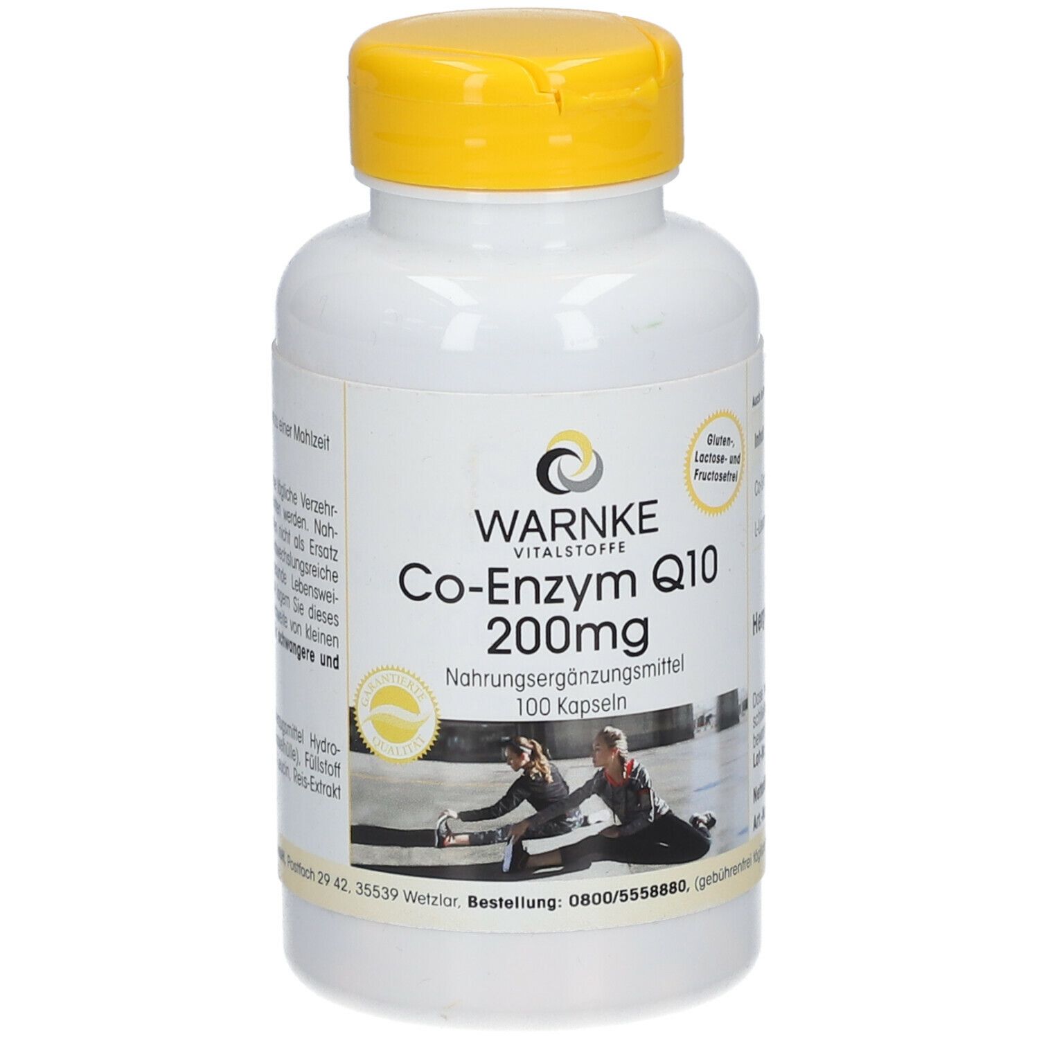 WARNKE VITALSTOFFE Co-Enzym Q10 200 mg