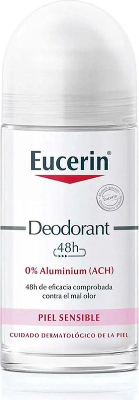 Eucerin - Deodorant Roll-On - Gevoelige Huid - 0% Aluminium - 48 Uur Bescherming