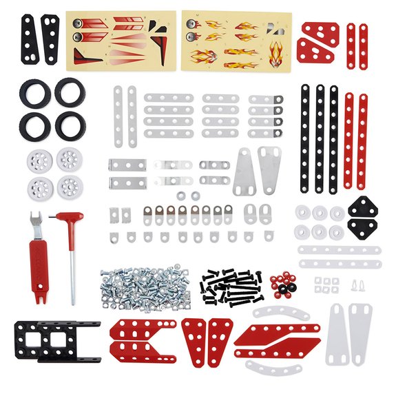 Véhicules de course - 10 modèles - Meccano