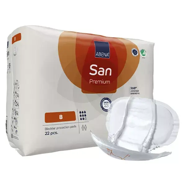Abena Frantex San Premium Proteção Anatômica Tamanho 8 22 unidades
