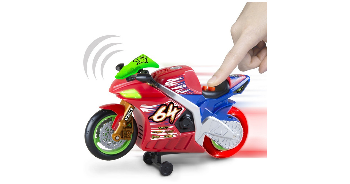 NikkoRoad Rippers - Wheelie Bikes: Nitro Race Bike Speelgoedvoertuig
