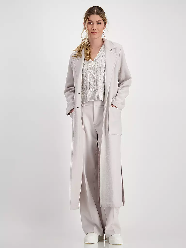 MONARI Wollmantel creme