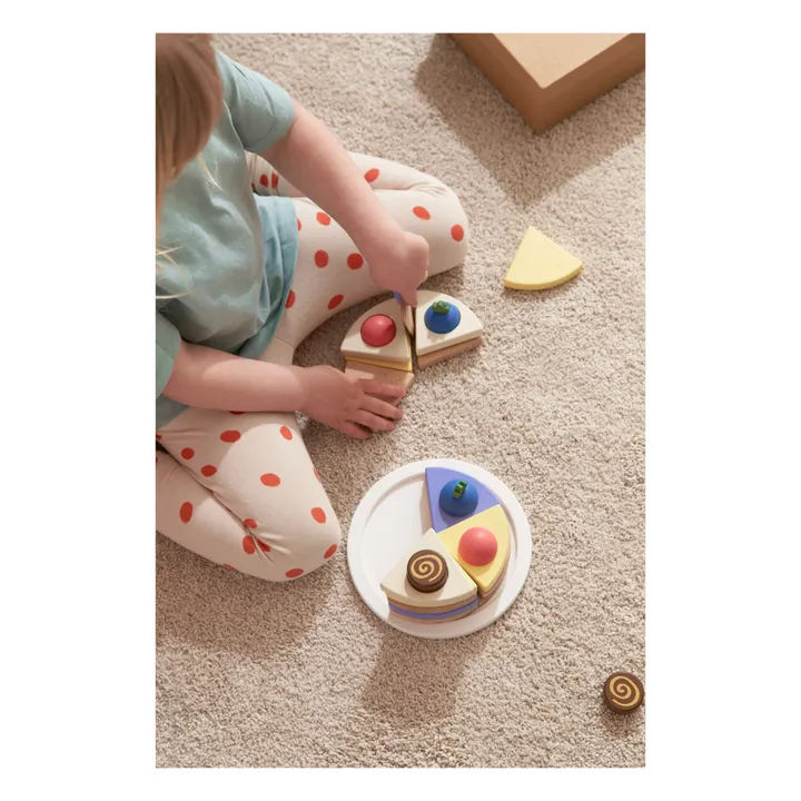 Kid's Concept Rainbow Cake en bois