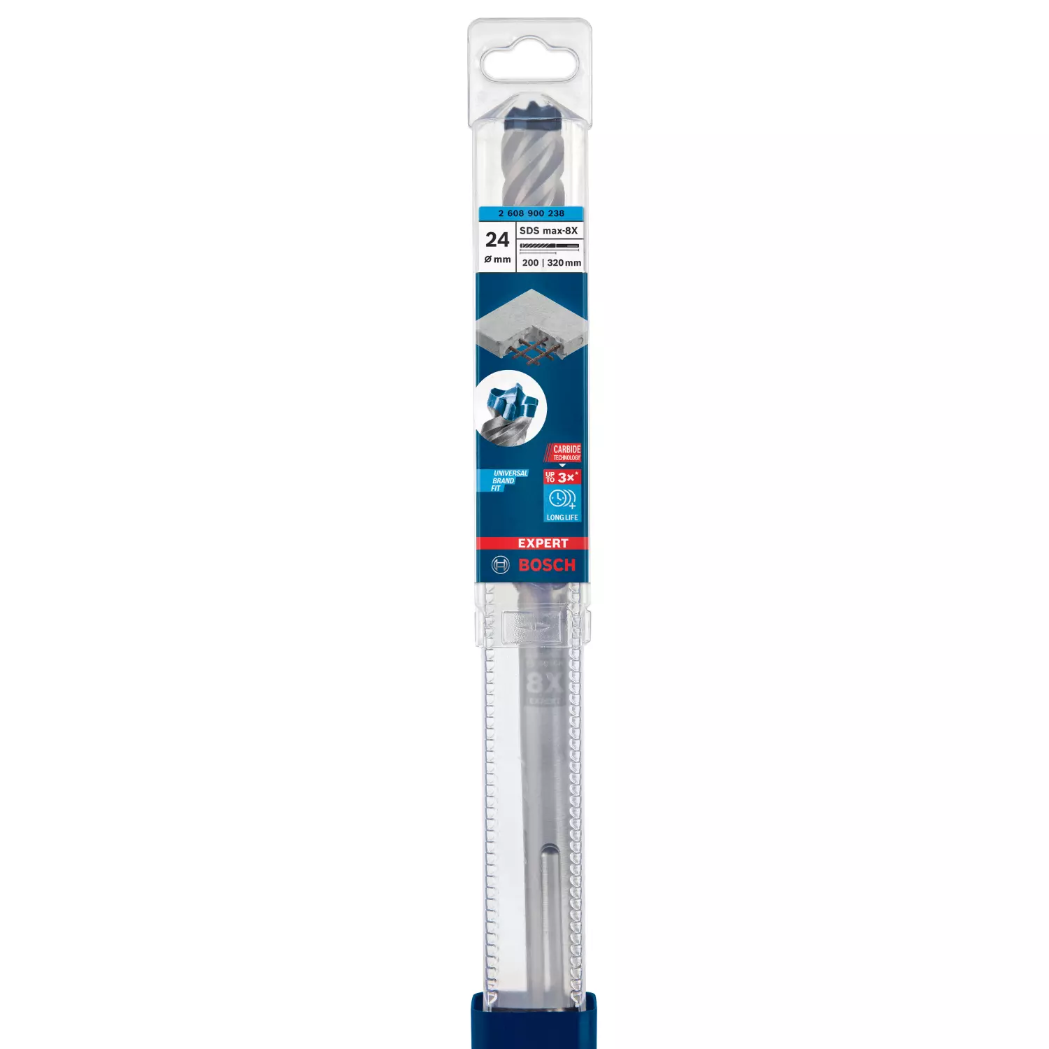 Bosch 2608900238 EXPERT Hamerboor SDS Max-8X - 24x200x320mm