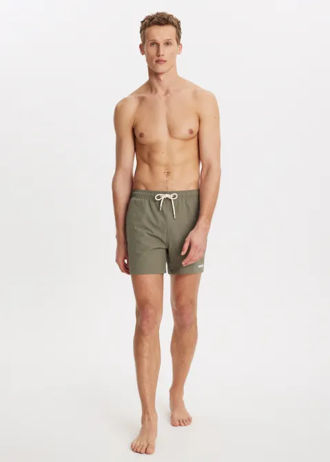Seersucker zwembroek groen (GRN)