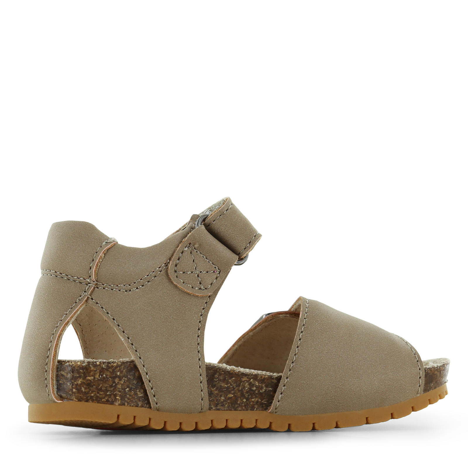 Shoesme taupe sandaal Microfiber leer | Jongens schoenen