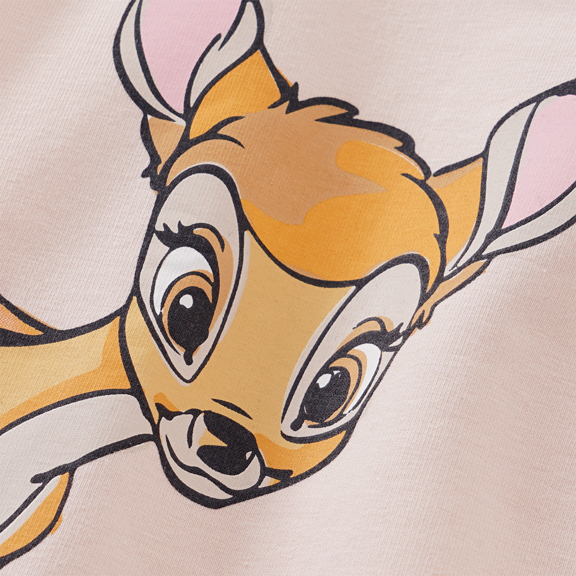 Topomini Bambi Sweatshirt mit großem  Print hellrosa