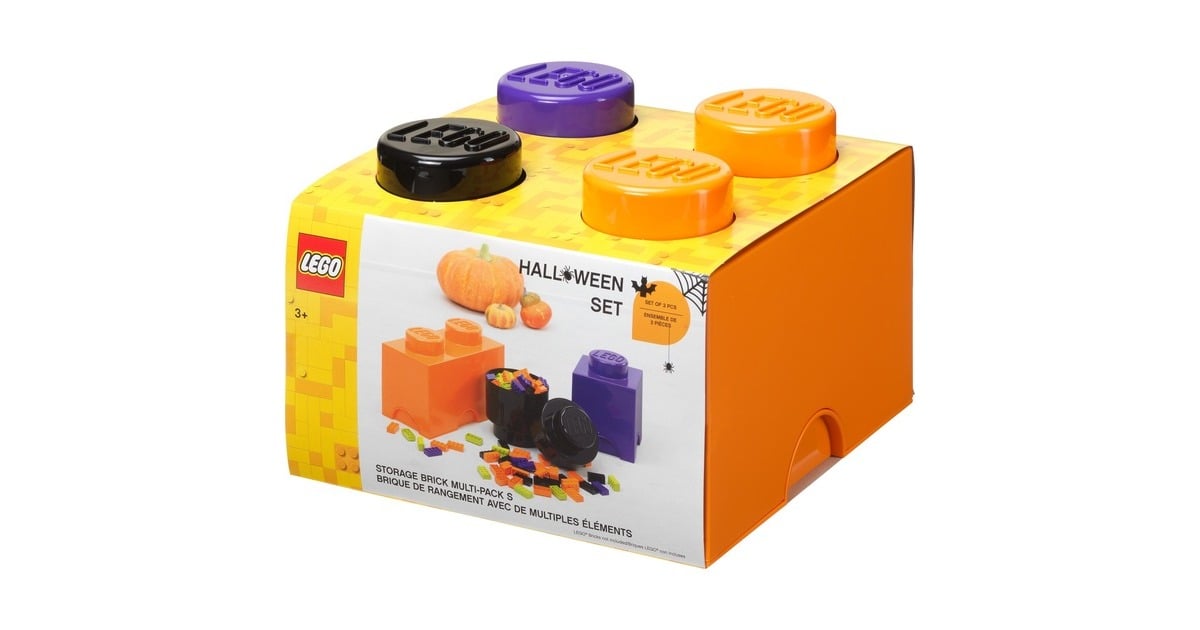 Room CopenhagenLEGO opslagblokjes Multi Pack 3 opbergdoos  (Oranje)