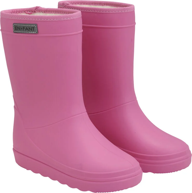 ENFANT Thermo Boots Solid Carmine rose