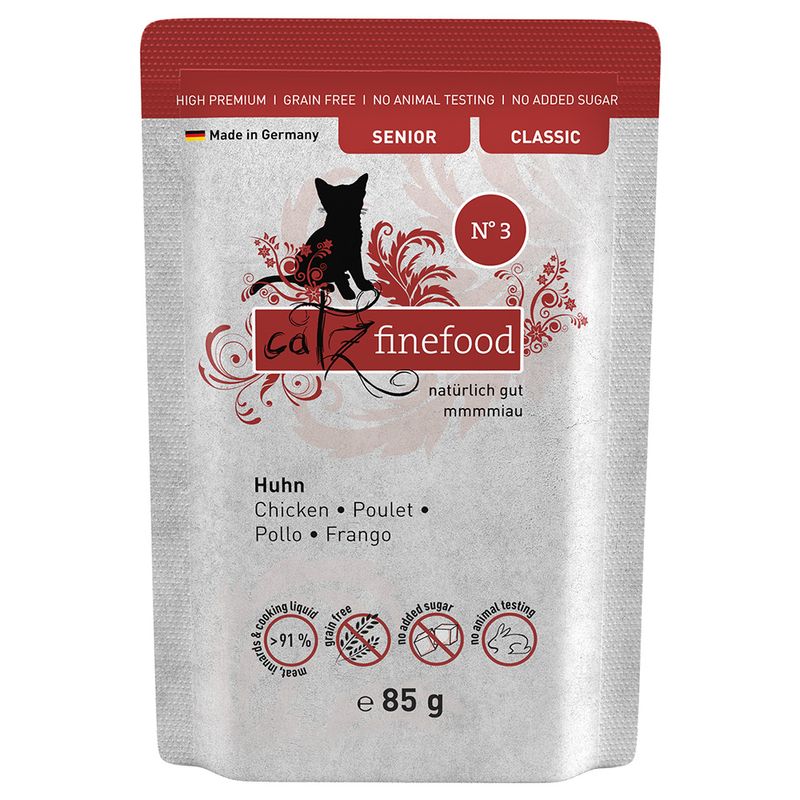 Lot catz finefood Senior 32 x 85 g