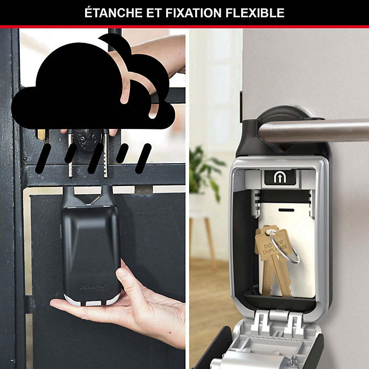 Boîte à clé à anse rétractable Masterlock Select Acess 5420EURD