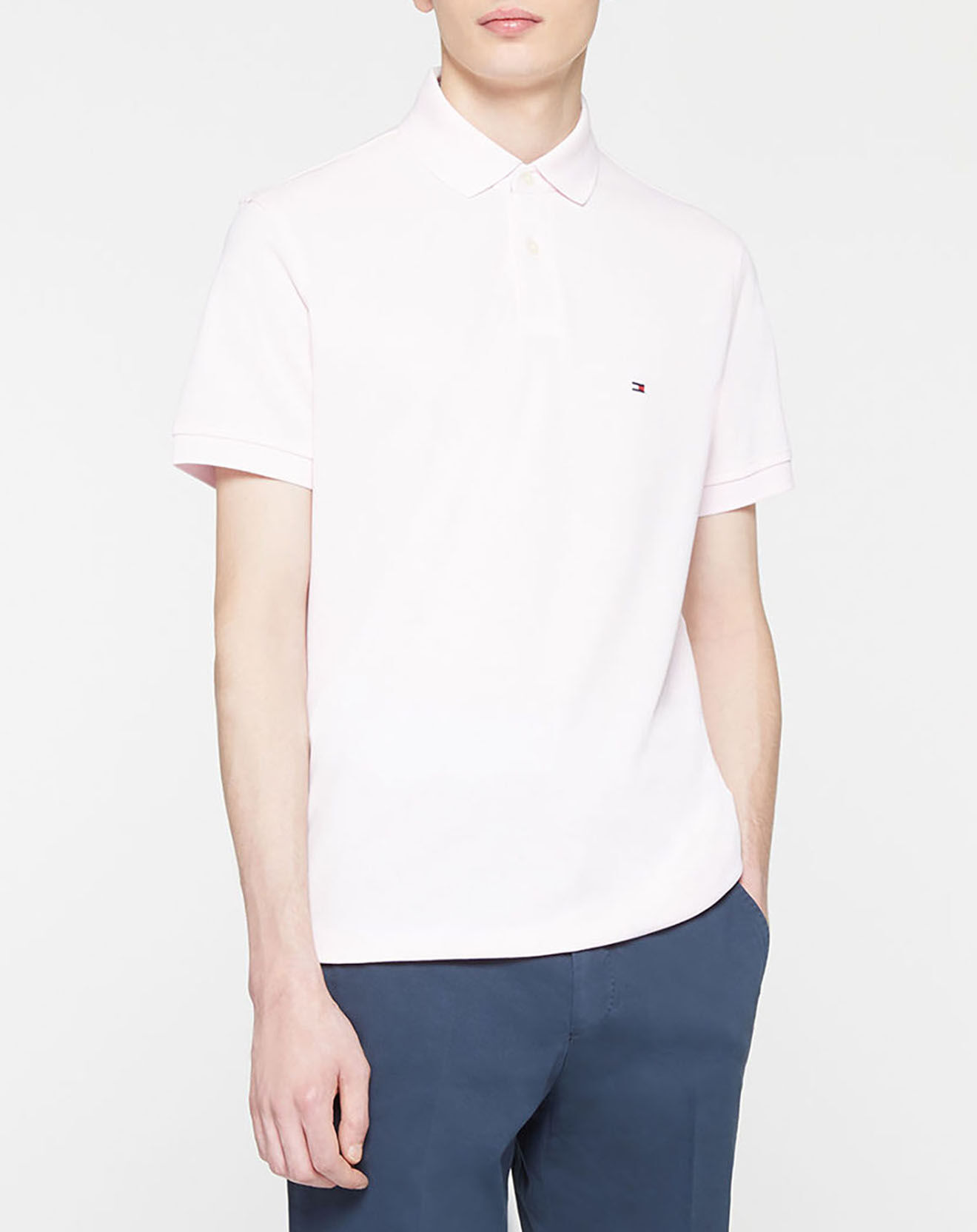 Tommy Hilfiger Polo regular fit 1985 rose clair