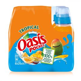 Oasis Tropical limonade 6-pack