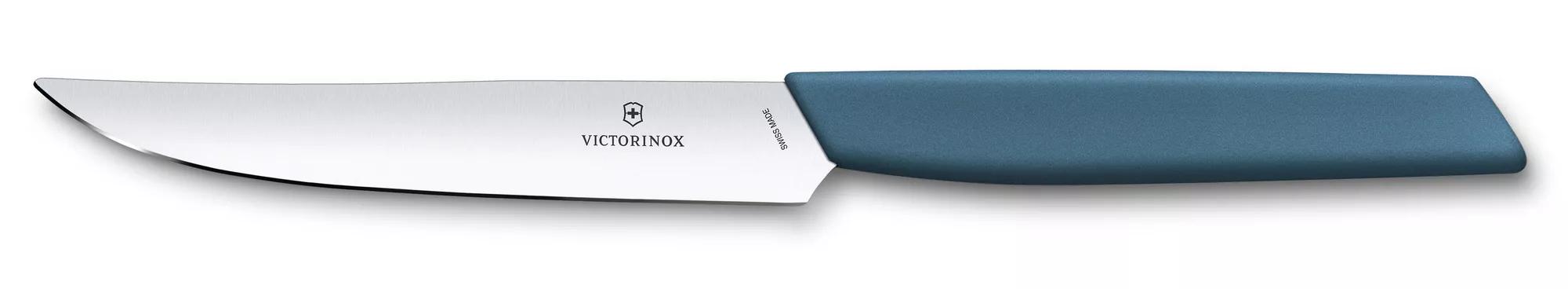 Swiss Modern Steakmesser-cornflower-blue
