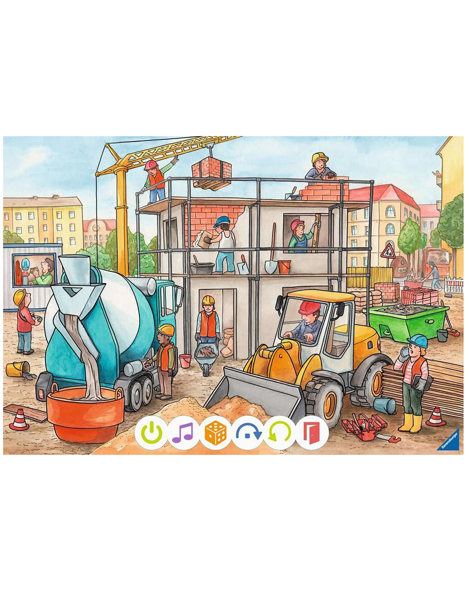 tiptoi® Puzzle für kleine Entdecker: Baustelle