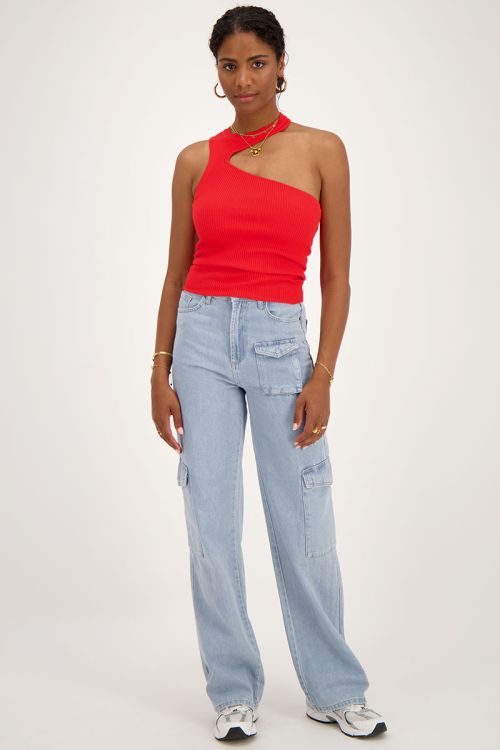 Rode cut-out top