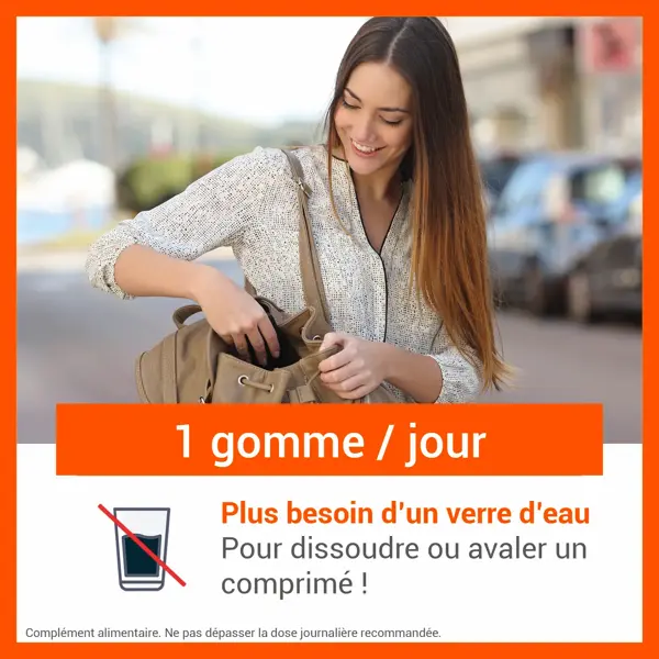 Vitascorbol Gommes Complément alimentaire Vitamine C 1000 mg Vitalité 2x30 Gommes