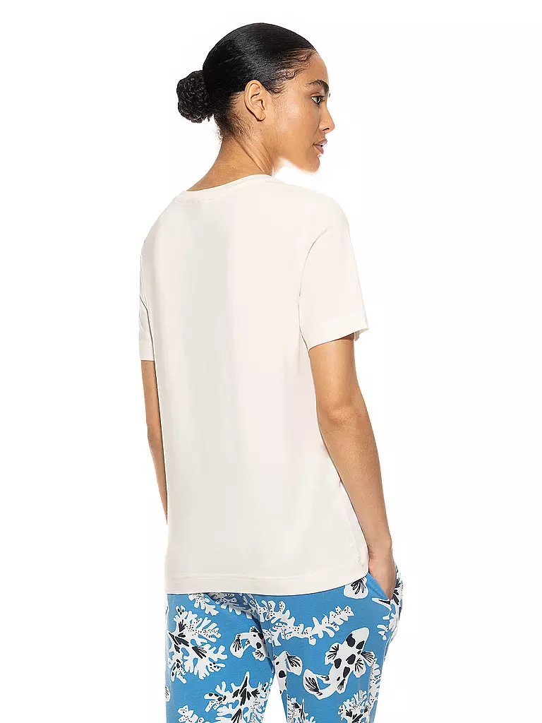 MEY Pyjamashirt TESSIE weiss
