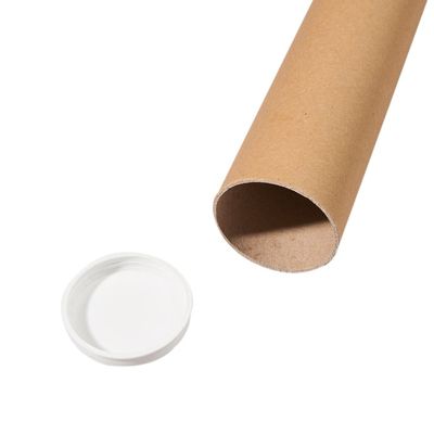 Tube d'expédition rond - 5 cm (diamètre) x 76 cm - brun - Logistipack