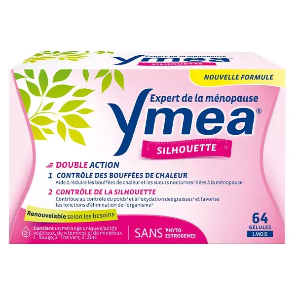 Ymea Menopausa, Ondas de Calor e Emagrecimento - 64 Cápsulas
