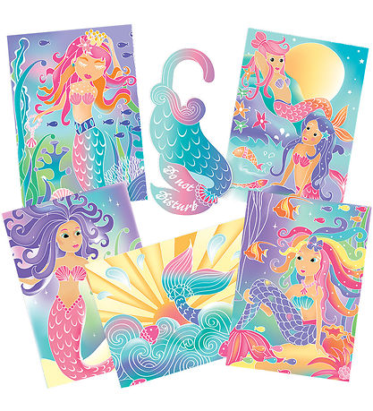 Box Candiy Kreatives Spielset - Aquarell-Kunstset - Totally Merm