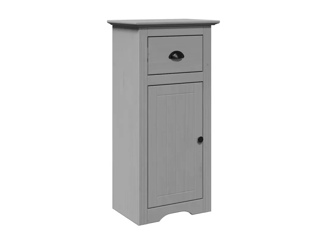 Armoire de salle de bain BODO gris 44x30x90 cm