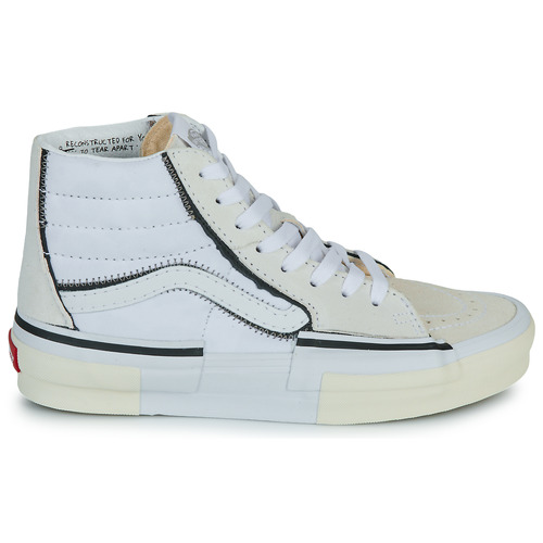 Vans - SK8-HI RECONSTRUCT - Blanc