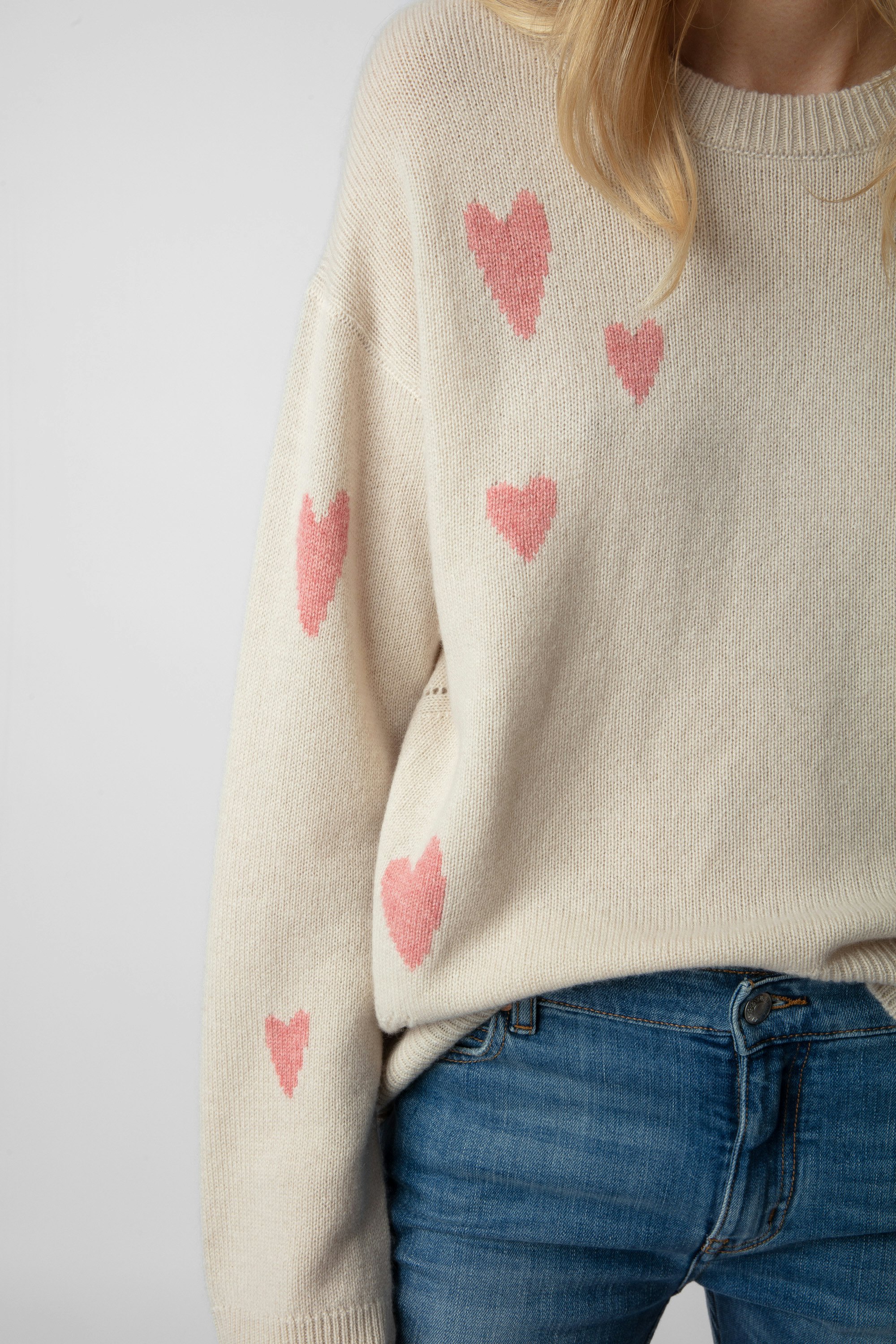 Pull Markus Heart Cachemire