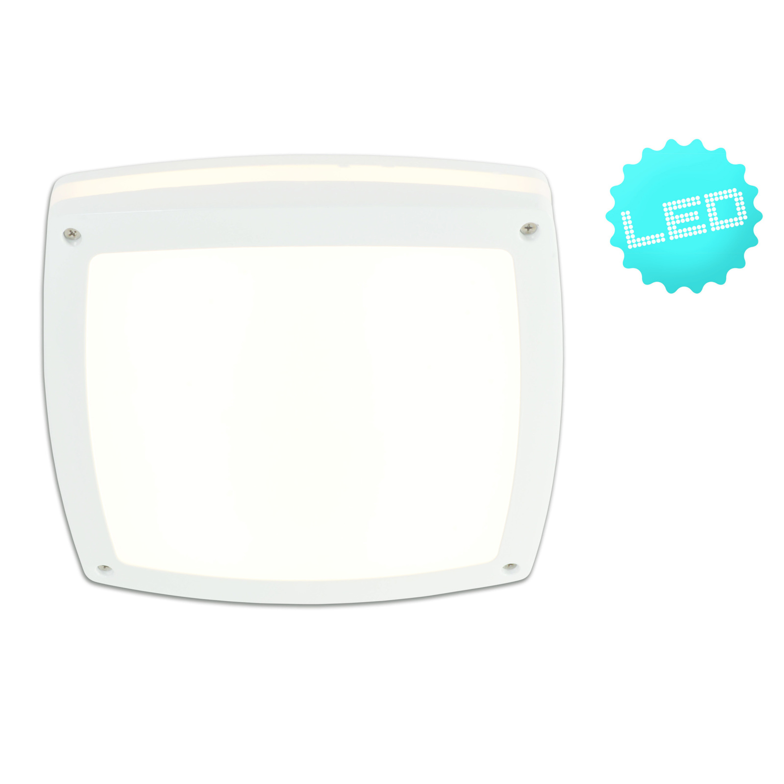 LED-Deckenleuchte AUGO - weiß - 30x30 cm