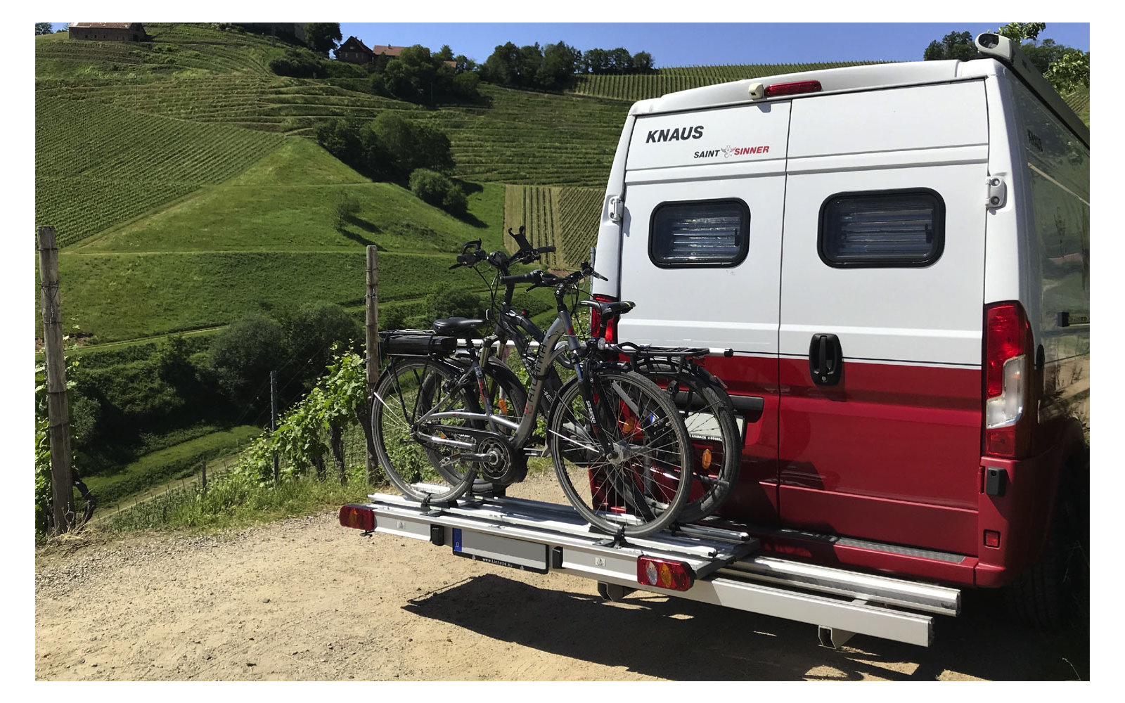 Linnepe Fahrradhalter Basic für Fahrradhalter für Lastenträger SlidePort