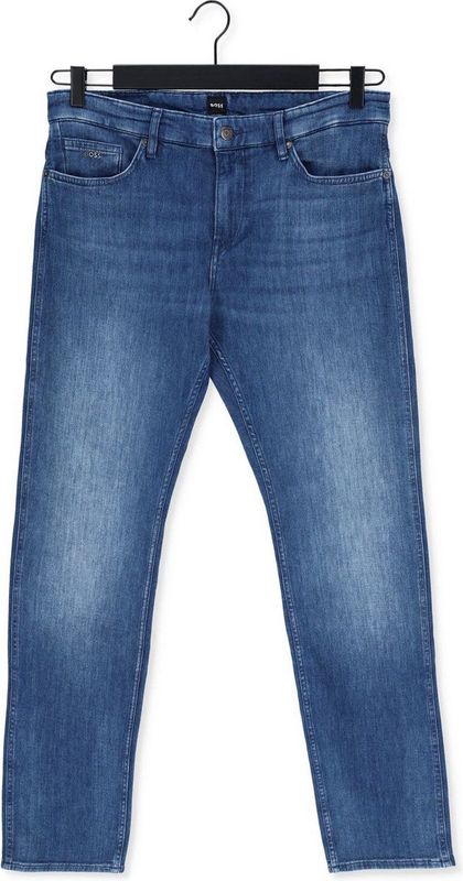 BOSS - Delaware3 - 5-Pocket Jeans - Blauw - Katoenmix