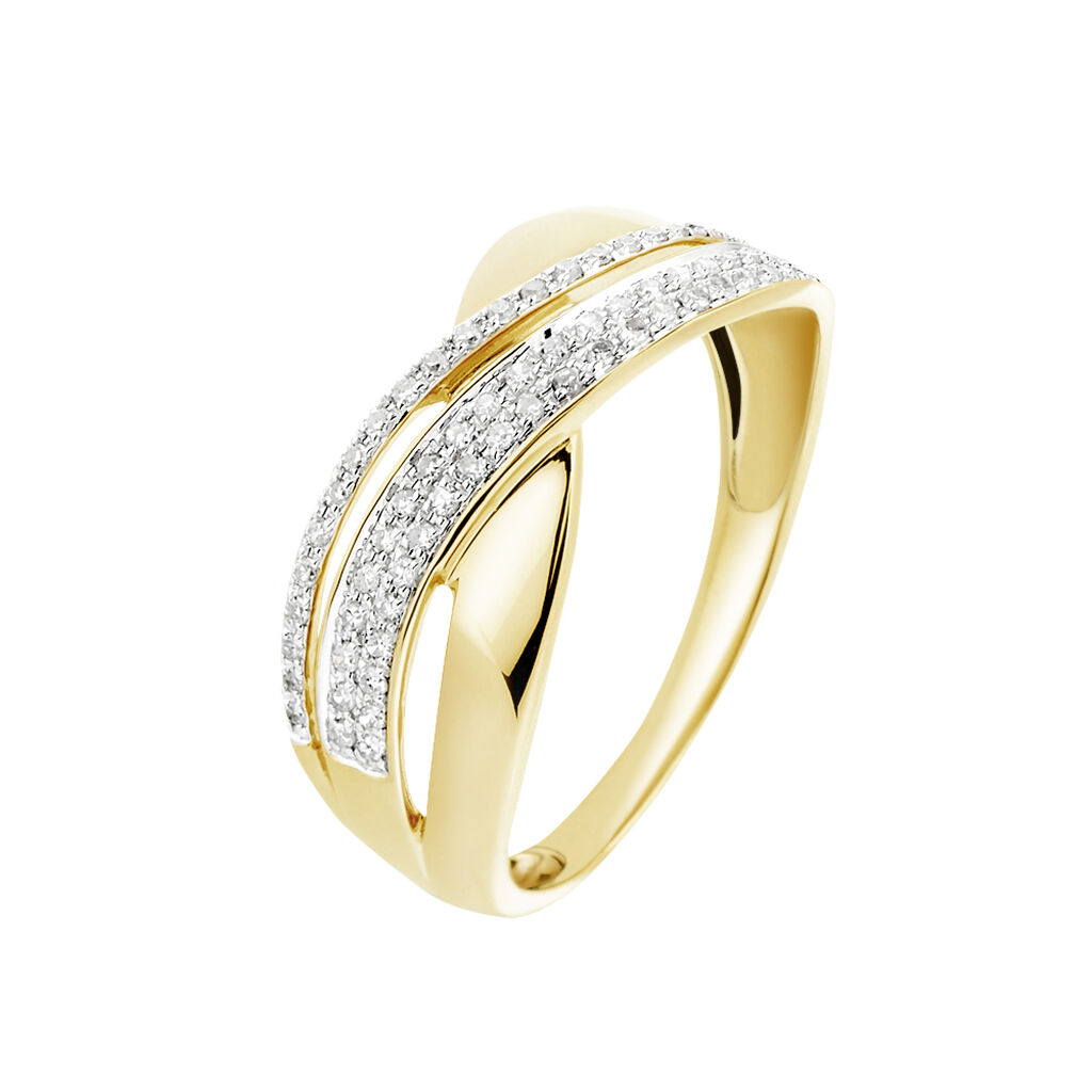 Bague Merlin Or Jaune Diamant