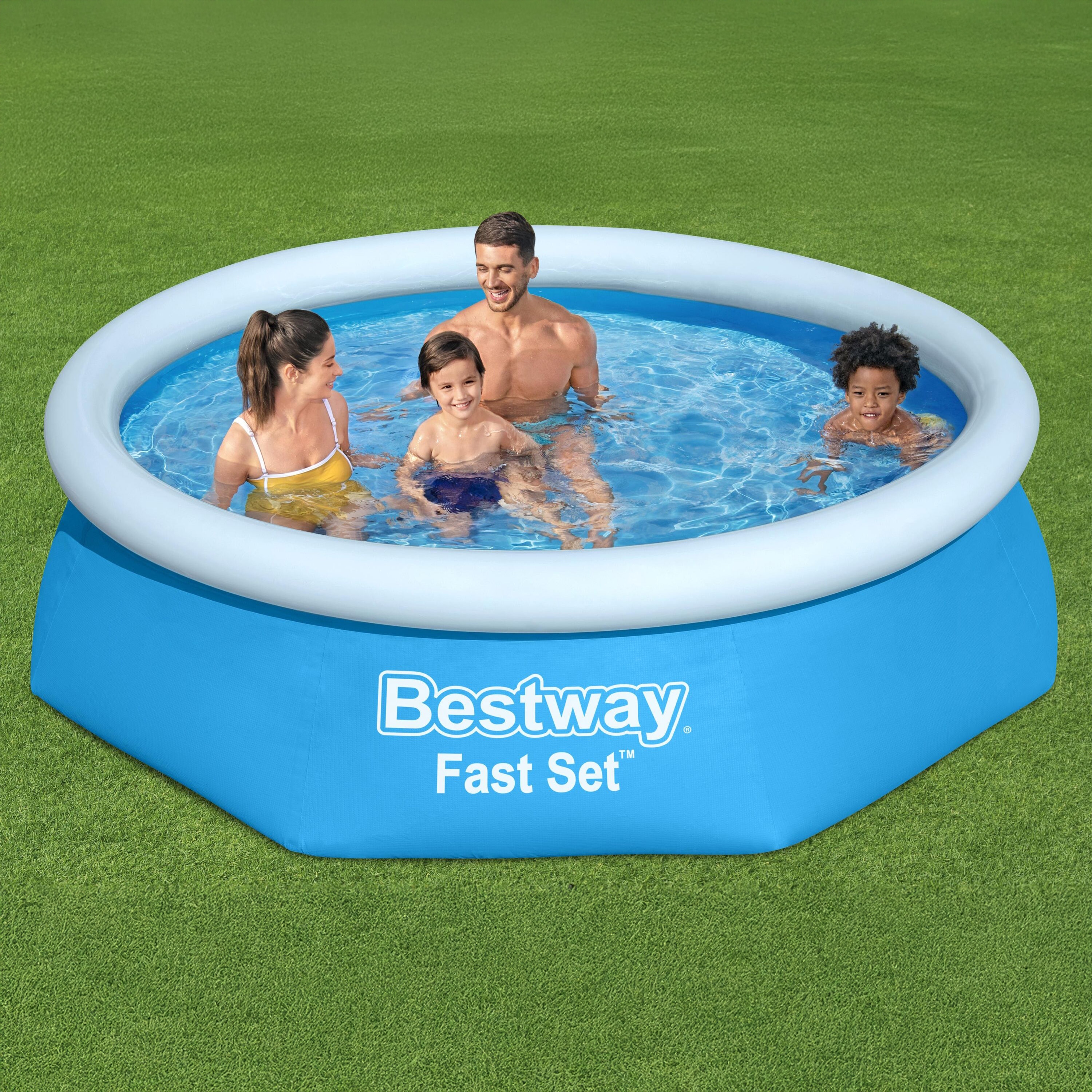 Bestway Kinderpool mit Filterpumpe 244 x 61 cm