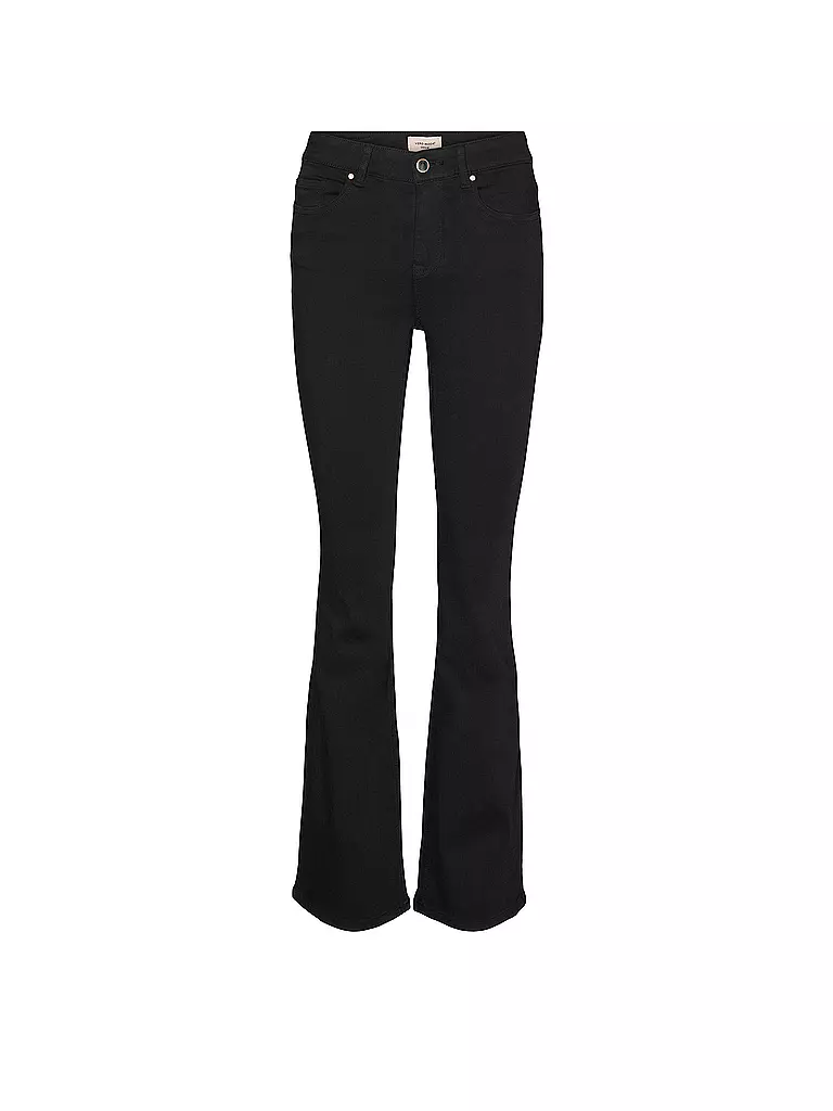 VERO MODA Jeans Bootcut Fit VMFLASH schwarz