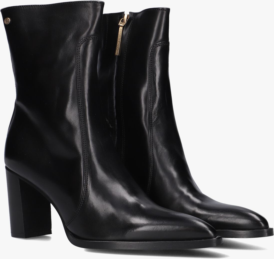 FRED DE LA BRETONIERE zwarte fred de la bretoniere enkellaarsjes paige ankle boot