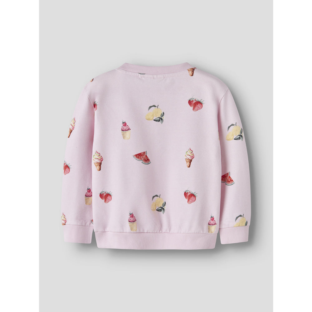 Køb Name It Cradle Pink Nmfjovina Ls Nreg Sweat Unb Box