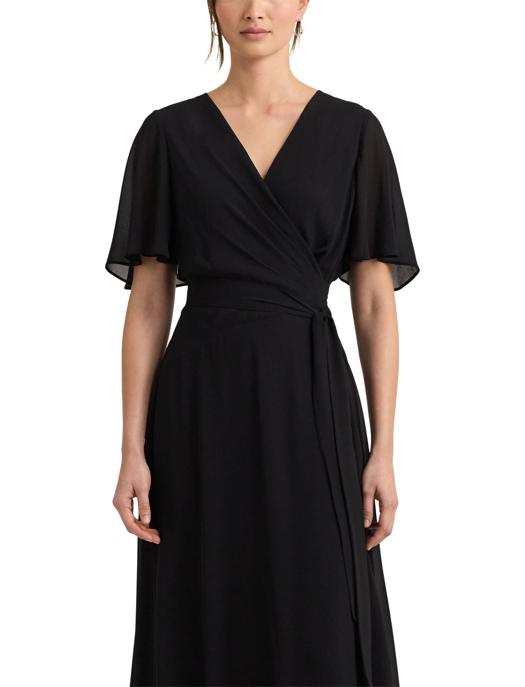 Lauren Ralph Lauren| Damen Kleid in Wickeloptik Fit-and-Flare