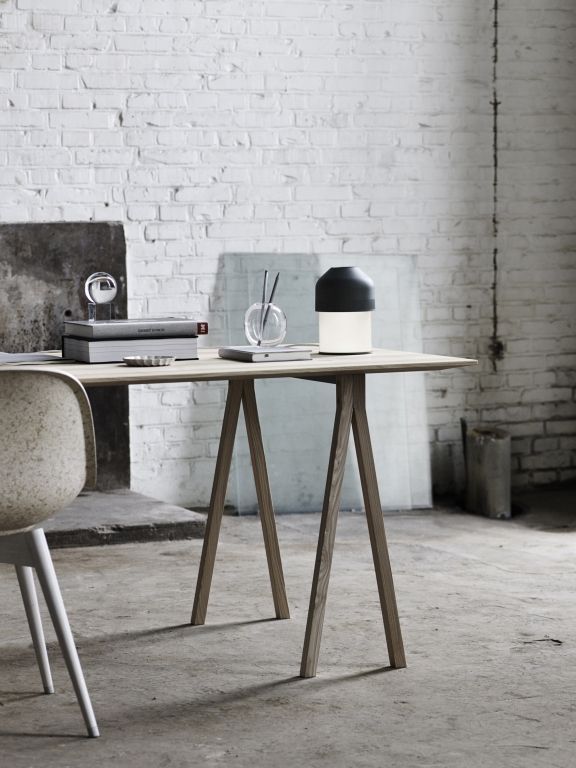 Muuto Fiber Wood stoel oak white
