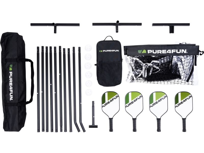 FTM Pickleball Set mit Netz Ideales Pickleball-Starter-Set