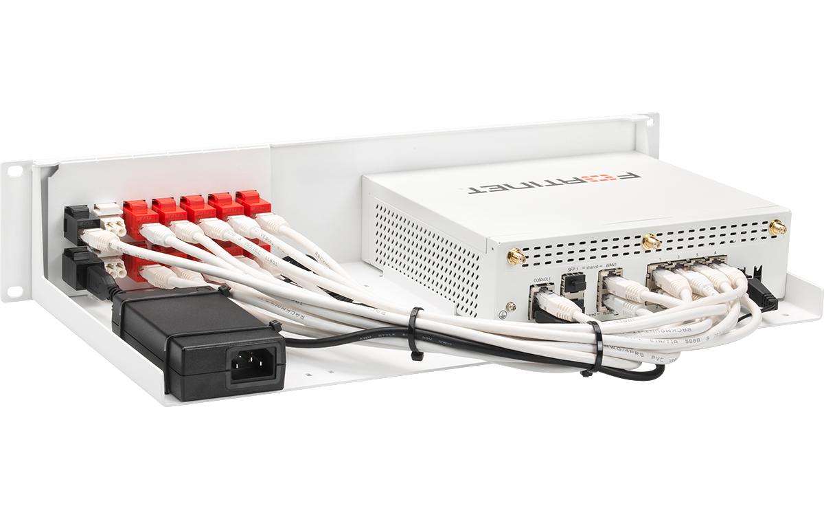 Rackmount Kit RM-FR-T18 für FortiGate 80F-POE / 81F-POE<br>Rackmount Kit für FortiGate 80F-POE / 81F-POE