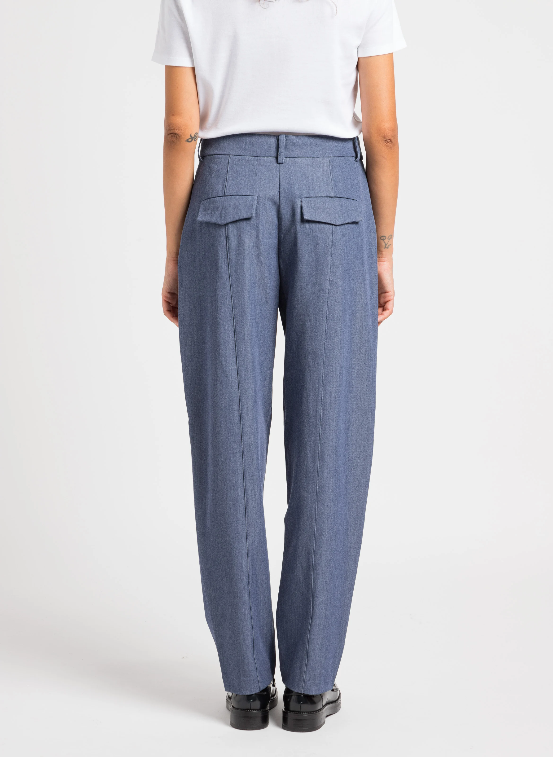 NOLANE - Pantalon à pinces| Bleu