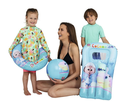 Cocomelon strandset, 3-delig.
