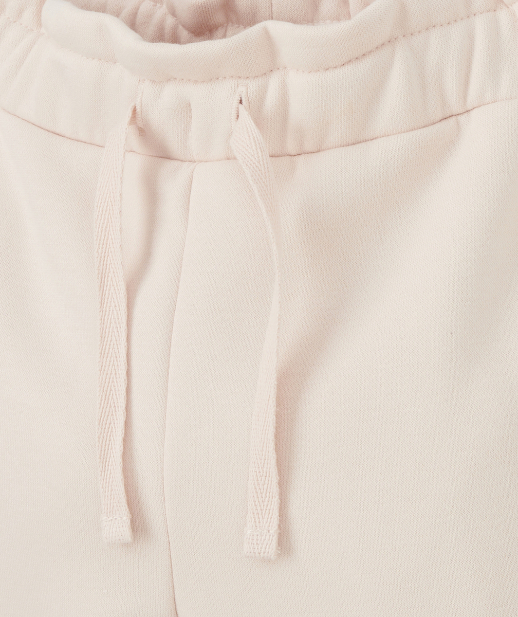 JOGGING BÉBÉ FILLE EN FIBRES RECYCLÉES ROSE