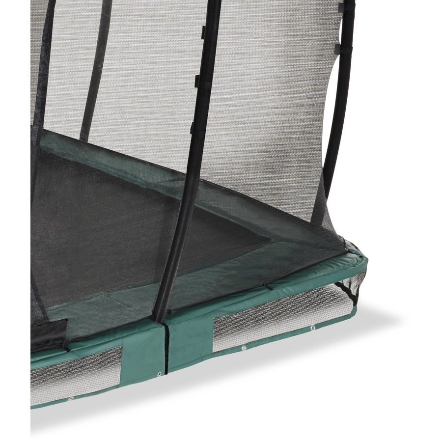 EXIT Allure Classic Bodentrampolin 214x366cm - grün